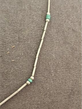 Silver Beaded Necklace